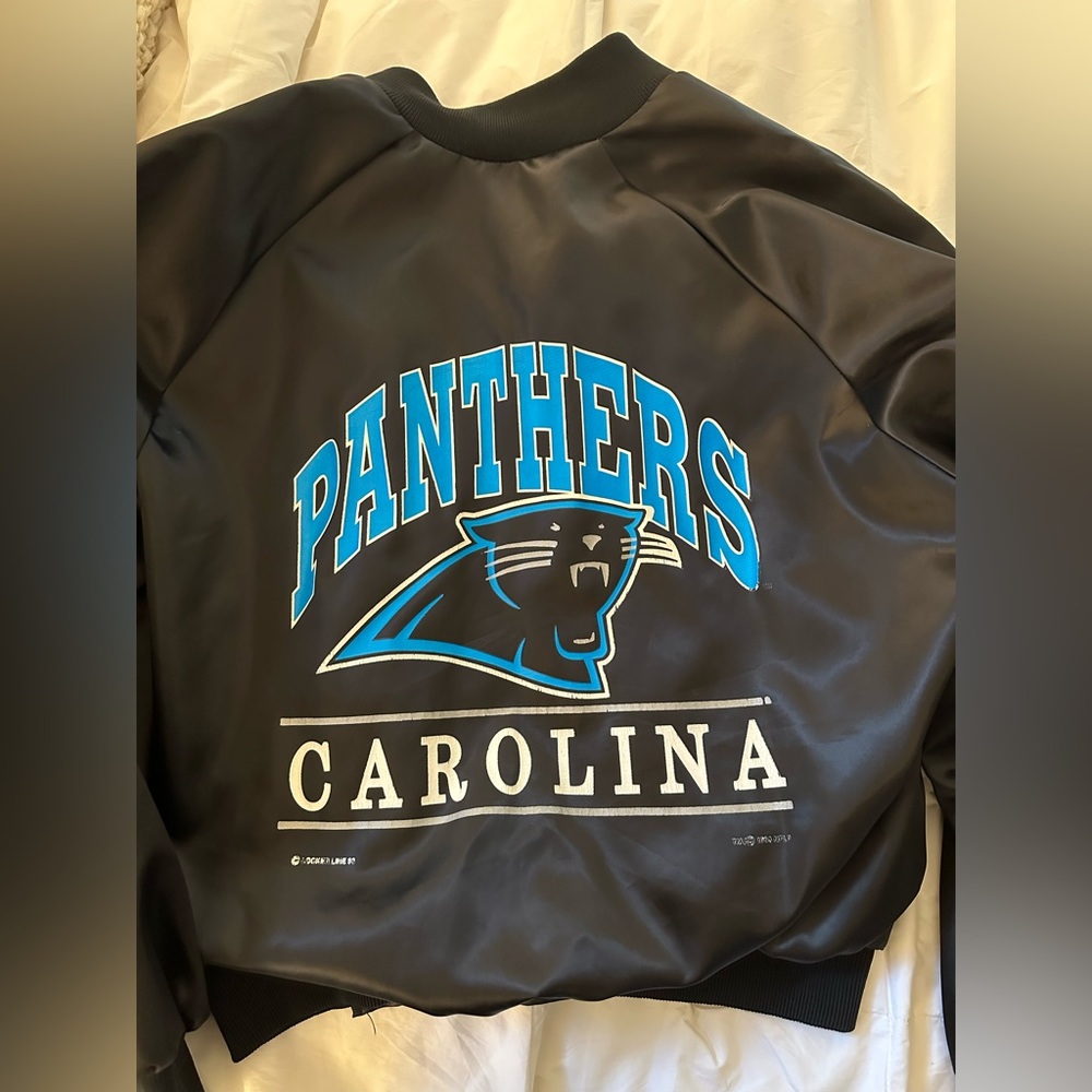 Carolina Panthers Vintage 1993 Bomber Jacket Locker Line